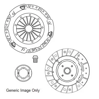 Kit d'embrayage NATIONAL CK9738