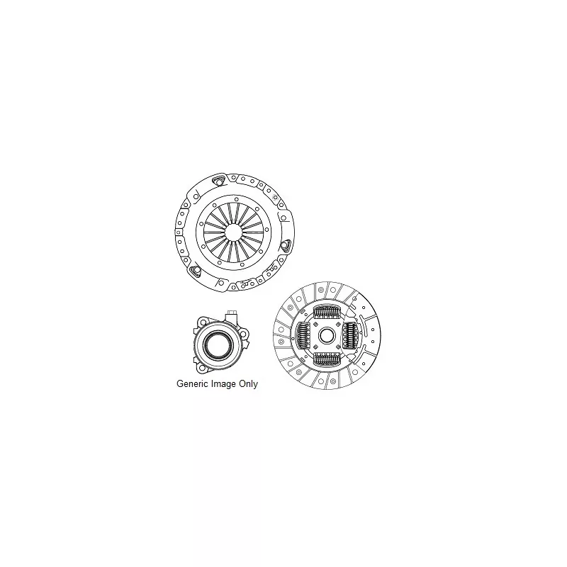 Kit d'embrayage NATIONAL CK9789-01