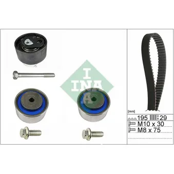 Kit de distribution INA 530 0475 10