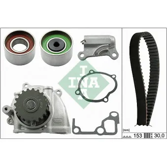 Pompe à eau + kit de courroie de distribution INA