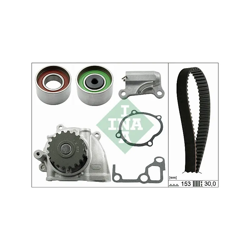 Pompe à eau + kit de courroie de distribution INA 530 0477 30