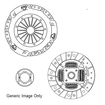 Kit d'embrayage NATIONAL CK9868
