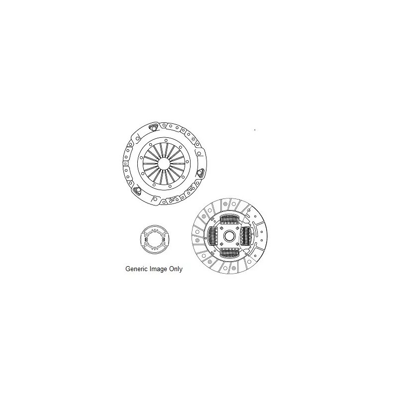 Kit d'embrayage NATIONAL CK9868