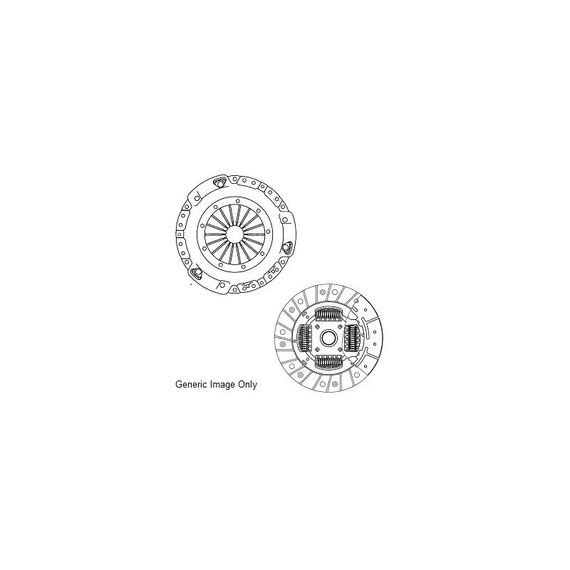 Kit d'embrayage NATIONAL CK9871