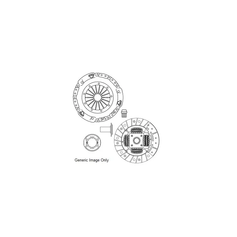 Kit d'embrayage NATIONAL CK9880