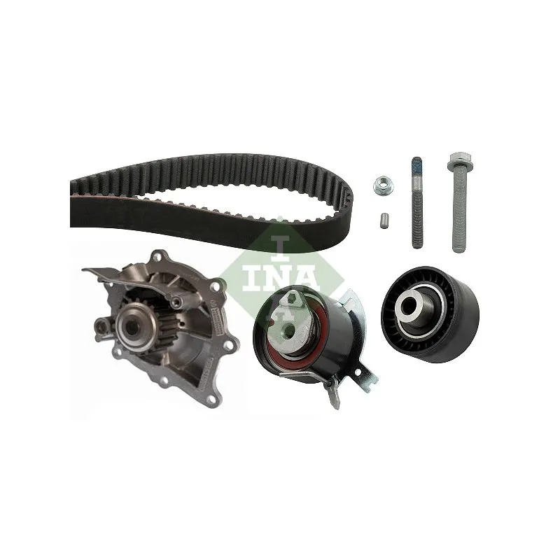 Pompe à eau + kit de courroie de distribution INA 530 0489 30