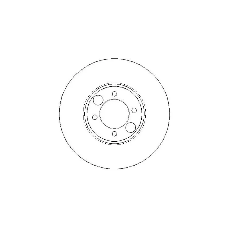 Jeu de 2 disques de frein arrière NATIONAL NBD098