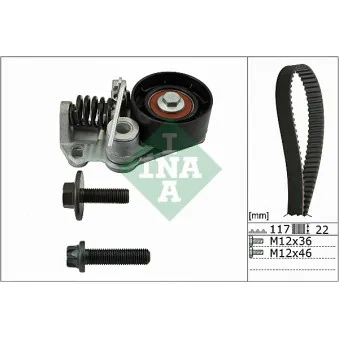 Kit de distribution INA 530 0526 10