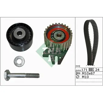 Kit de distribution INA 530 0606 10