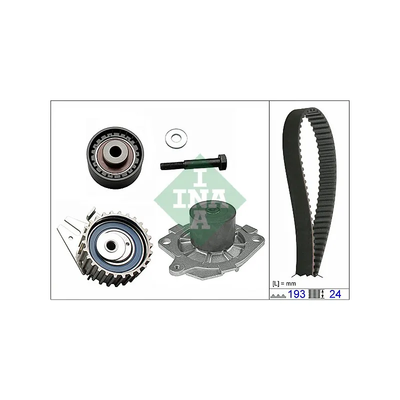 Pompe à eau + kit de courroie de distribution INA 530 0623 30