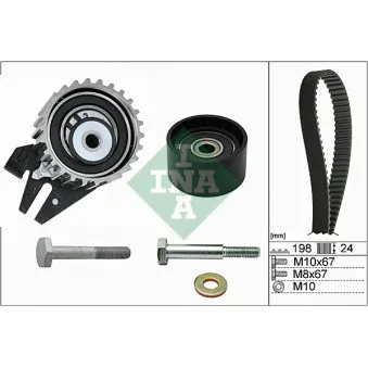 Kit de distribution INA 530 0626 10