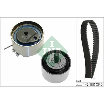 Kit de distribution INA 530 0641 10