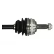 Arbre de transmission avant droit PASCAL G24004PC - Visuel 2