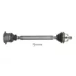 Arbre de transmission avant droit PASCAL G2A001PC - Visuel 1