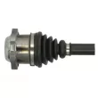 Arbre de transmission avant gauche PASCAL G2F006PC - Visuel 3