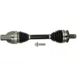 Arbre de transmission avant droit PASCAL G2M025PC - Visuel 1