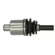 Arbre de transmission avant droit PASCAL G2X066PC - Visuel 3
