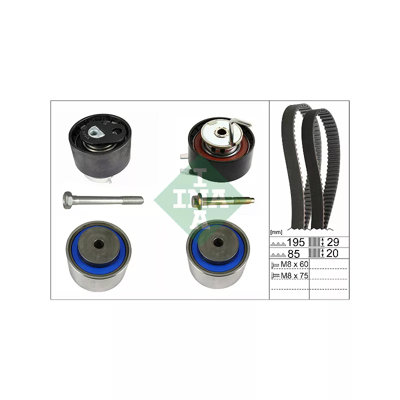 Kit de distribution INA 530 0764 10