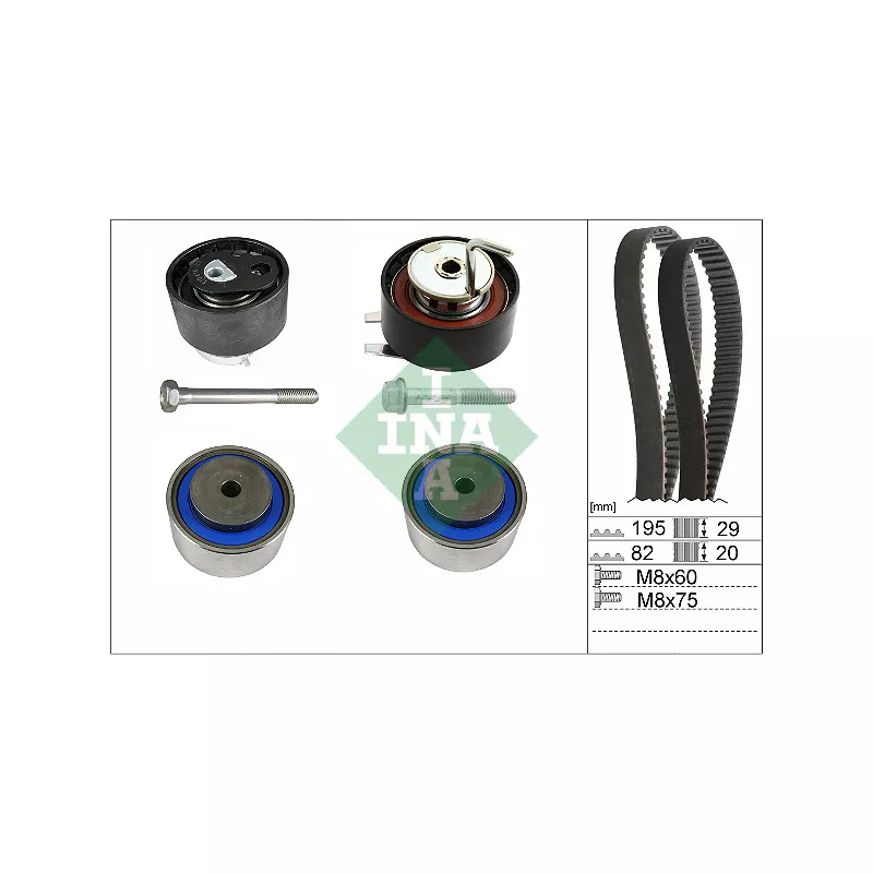 Kit de distribution INA 530 0767 10