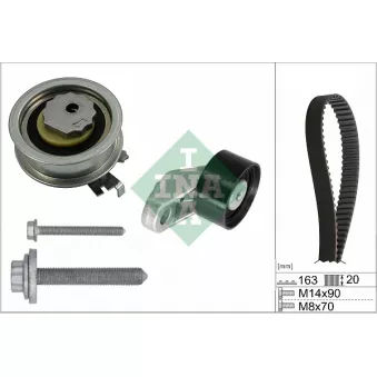 Kit de distribution INA 530 0846 10