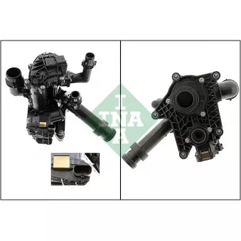 Pompe à eau, refroidissement du moteur INA 538 0811 10