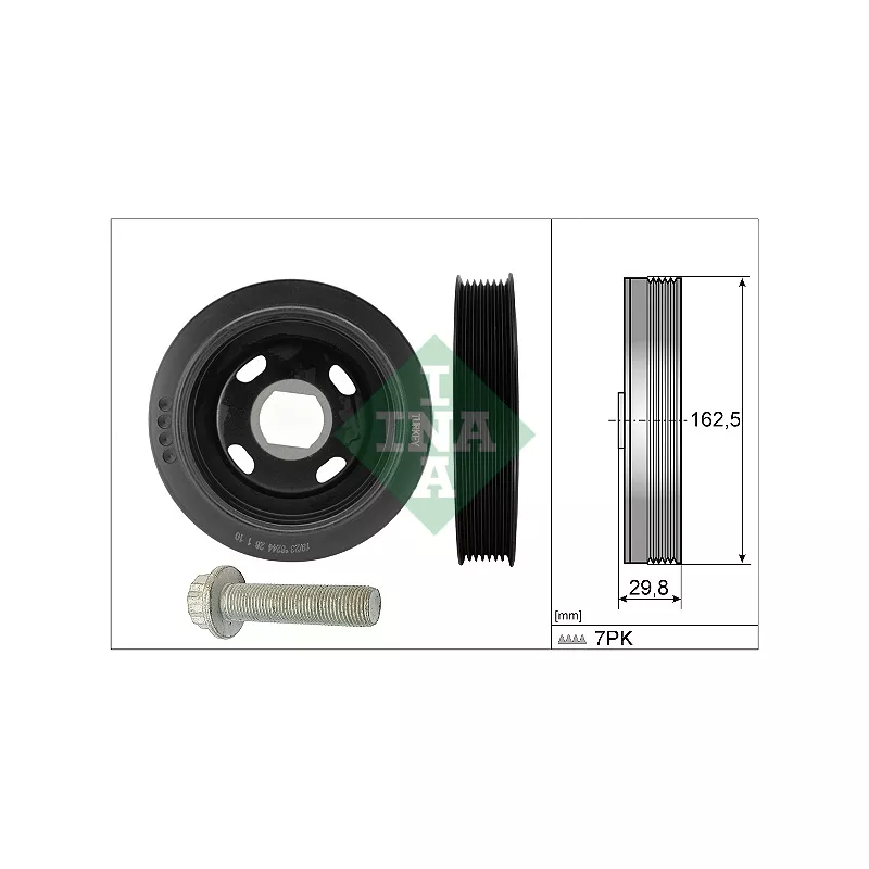 Kit de poulies, vilebrequin INA 544 0179 20