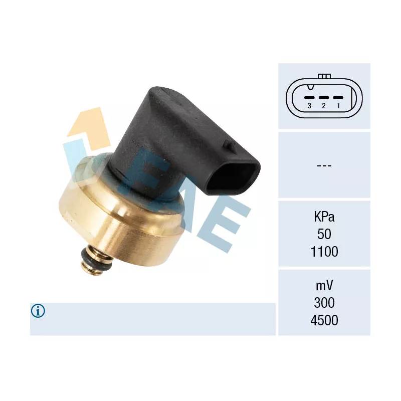 Capteur, pression de carburant FAE 15615