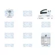 Pompe à eau + kit de courroie de distribution Saleri SIL K1PA1132 - Visuel 2