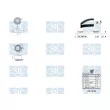 Pompe à eau + kit de courroie de distribution Saleri SIL K1PA1235 - Visuel 2