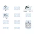 Pompe à eau + kit de courroie de distribution Saleri SIL K1PA1307 - Visuel 2