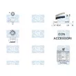 Pompe à eau + kit de courroie de distribution Saleri SIL K1PA1354A - Visuel 2