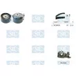 Pompe à eau + kit de courroie de distribution Saleri SIL K1PA1404 - Visuel 1