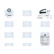 Pompe à eau + kit de courroie de distribution Saleri SIL K1PA1422A - Visuel 2