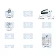 Pompe à eau + kit de courroie de distribution Saleri SIL K1PA1437 - Visuel 2