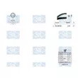 Pompe à eau + kit de courroie de distribution Saleri SIL K1PA511P - Visuel 2
