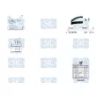 Pompe à eau + kit de courroie de distribution Saleri SIL K1PA649P - Visuel 2