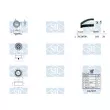 Pompe à eau + kit de courroie de distribution Saleri SIL K1PA707P - Visuel 2