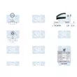 Pompe à eau + kit de courroie de distribution Saleri SIL K1PA720P - Visuel 2