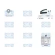 Pompe à eau + kit de courroie de distribution Saleri SIL K1PA830 - Visuel 2
