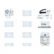 Pompe à eau + kit de courroie de distribution Saleri SIL K1PA848 - Visuel 2