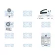 Pompe à eau + kit de courroie de distribution Saleri SIL K1PA861 - Visuel 2