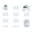 Pompe à eau + kit de courroie de distribution Saleri SIL K2PA846A - Visuel 2