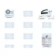 Pompe à eau + kit de courroie de distribution Saleri SIL K3PA1002A - Visuel 2