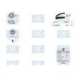 Pompe à eau + kit de courroie de distribution Saleri SIL K3PA861 - Visuel 2
