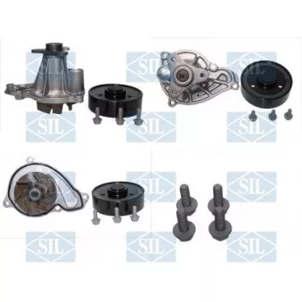 Pompe à eau, refroidissement du moteur Saleri SIL PA1624