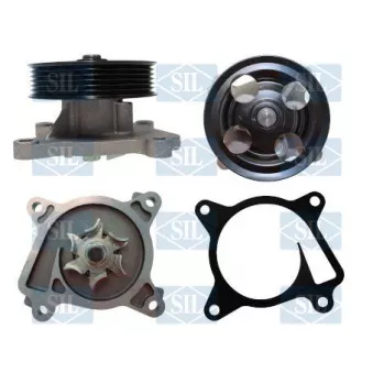 Pompe à eau, refroidissement du moteur Saleri SIL PA1763