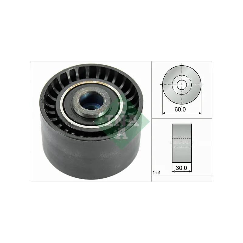 Poulie renvoi/transmission, courroie de distribution INA 532 0395 10