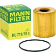Filtre à huile MANN-FILTER HU 711/51 x - Visuel 1