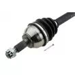 Arbre de transmission avant gauche TEKNÖR NPW-PE-093 - Visuel 3