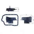 Filtre hydraulique, boîte automatique KNECHT HX 234D - Visuel 1